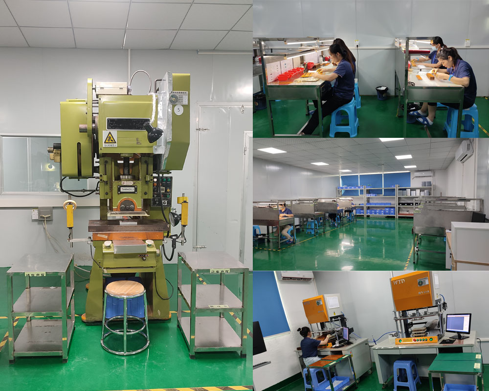 沖床、IQC、測(cè)試車(chē)間實(shí)拍一角